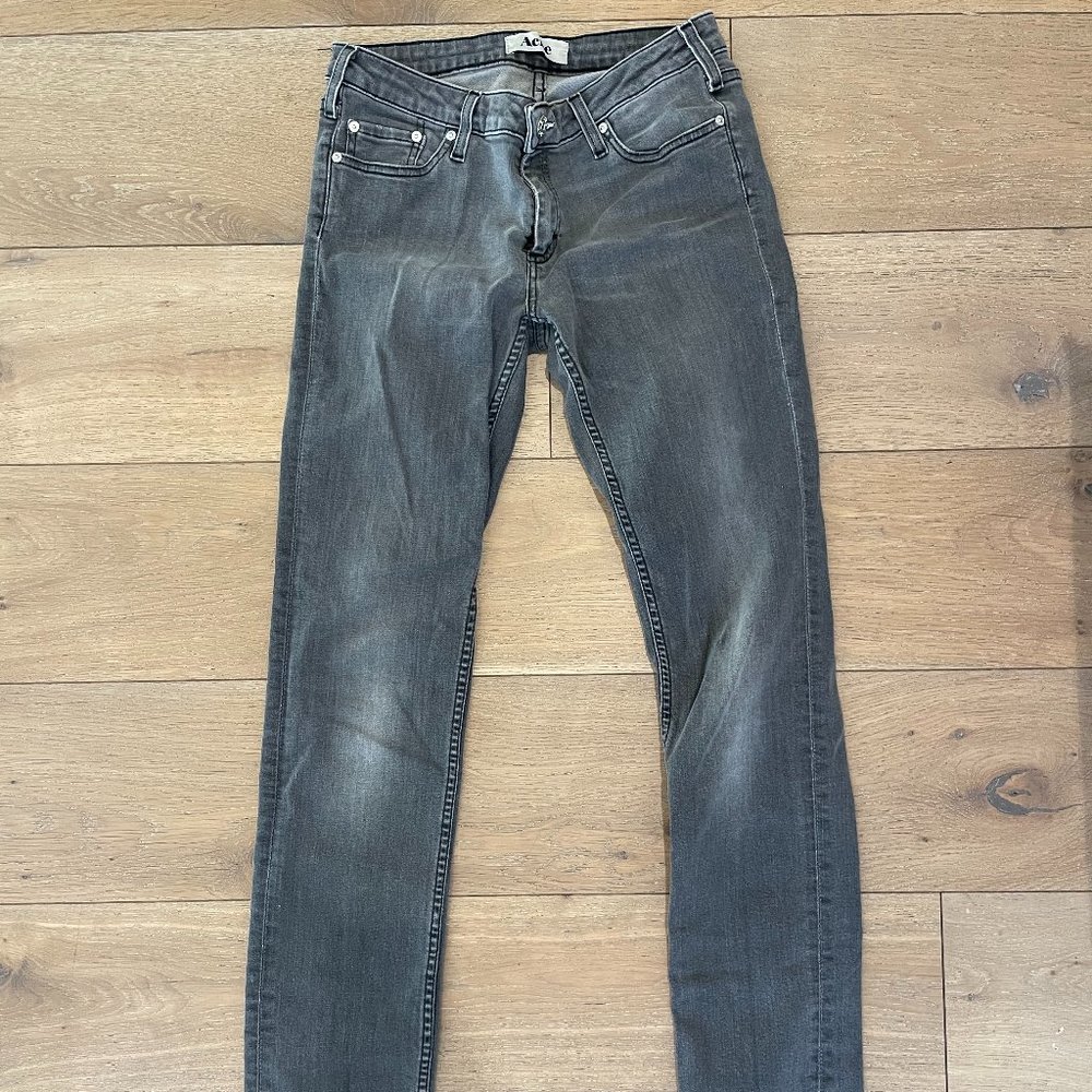 Acne Faded Black Jeans